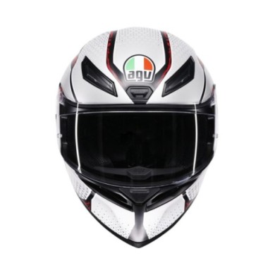 AGV Casque intégral K1 S Speedarmor gris mat orange