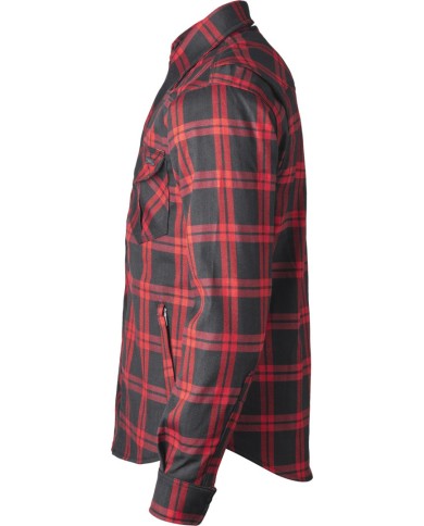 gms Chemise Jaguar Neo Man Noir-Rouge