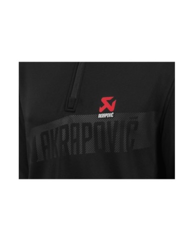 AKRAPOVIC Corpo Turtleneck Zip Black Men s noir