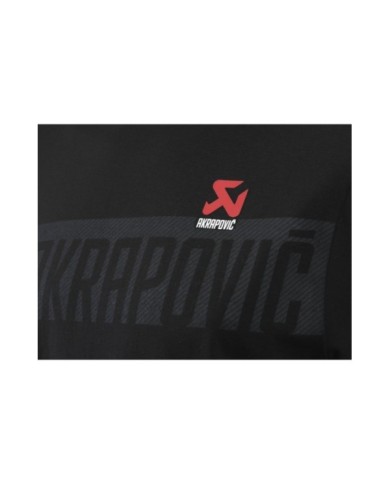 AKRAPOVIC Corpo T-Shirt Black Men noir