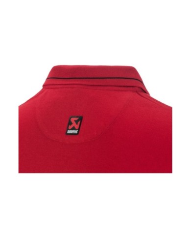 AKRAPOVIC Corpo Polo Red Men rouge-noir