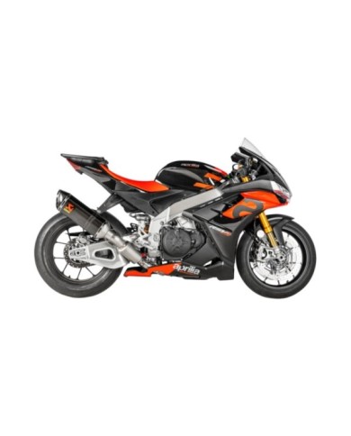 AKRAPOVIC Tuyau de raccordement Track Day en titane