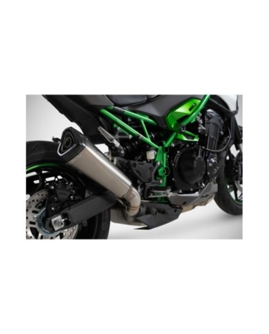 ZARD Slip-On en acier inoxydable homologué E5+