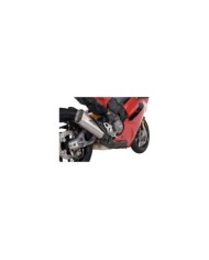 ZARD Slip-On E5+ en acier inoxydable homologué avec bouclier ther