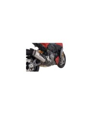 ZARD Slip-On E5+ en acier inoxydable homologué avec bouclier ther