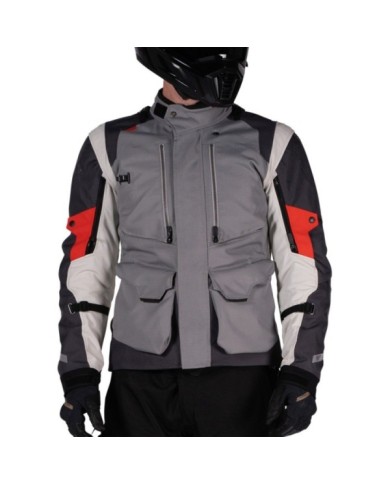 Leatt Adventure Jacket ADV MultiTour 5.5 V25 gris-noir-rouge