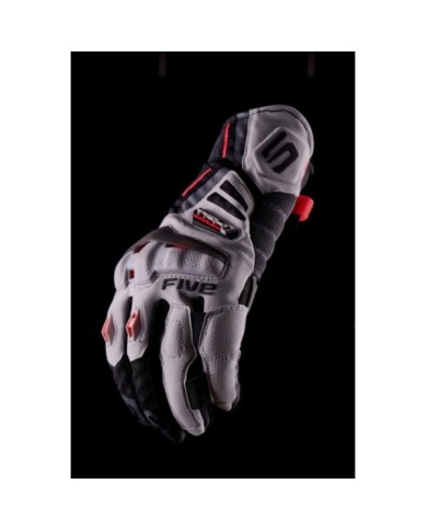 Five Gloves Gants TFX1 Airflow court gris-noir-rouge