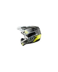 Troy Lee Designs Youth GP PRO Helmet - Segment gray-blue-yellow