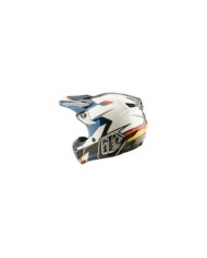 Troy Lee Designs SE5 Polycarbonate Helmet - Roamer white-blue-black