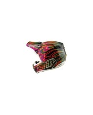 Troy Lee Designs SE5 ECE Carbon Helmet - Torched black-violet-gold