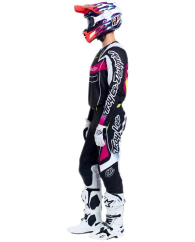 Troy Lee Designs SE PRO Pant - Salvo black-white-violet