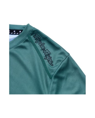Troy Lee Designs Womens Lilium SS Jersey - Mono vert