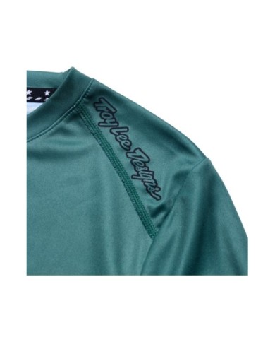 Troy Lee Designs Womens Lilium LS Jersey - Mono vert