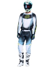 Troy Lee Designs GP PRO Jersey - Framework white-gray-blue