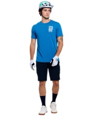 Troy Lee Designs Skyline Ride Short Sleeve Tee - One Eye blue