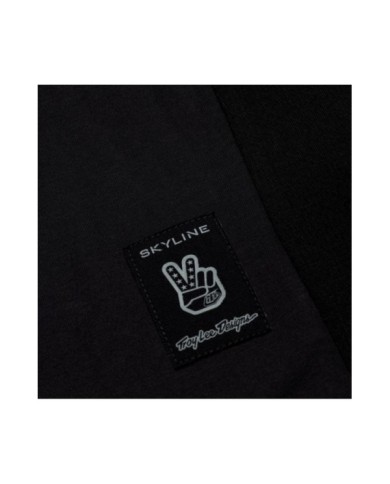 Troy Lee Designs Skyline Long Sleeve Ride Tee - Signature noir