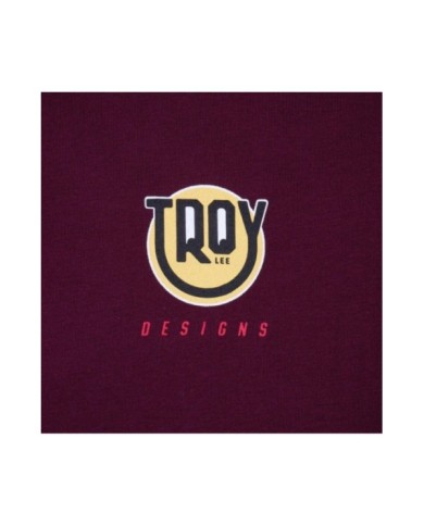 Troy Lee Designs Womens Short Sleeve Tee - Happy Dayz violet