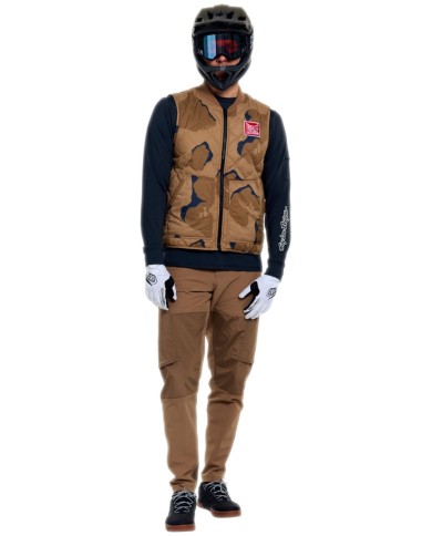 Troy Lee Designs Ruckus Ride Vest - Flow Camo brown