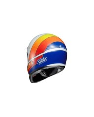 SHOEI TC-2, blanc-bleu-orange-rouge-jaune