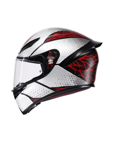 AGV Casque intégral K1 S Speedarmor gris mat orange