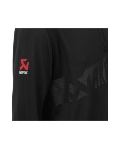 AKRAPOVIC Corpo Turtleneck Zip Black Men s noir