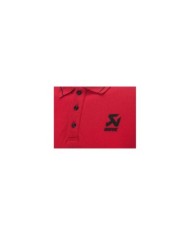 AKRAPOVIC Corpo Polo Red Men rouge-noir