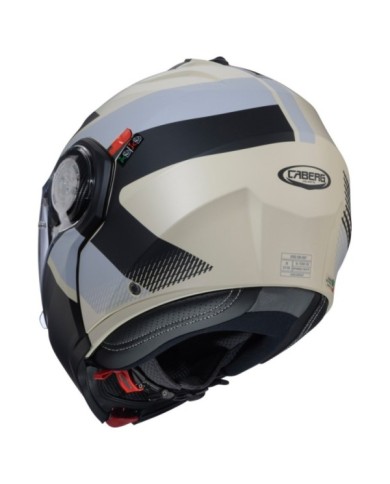 Caberg Casque modulable Duke Evo Indy brun-gris-noir mat