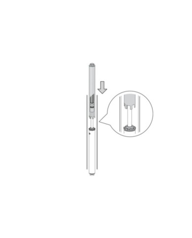 Öhlins Outil, capuchon de tube cylindrique