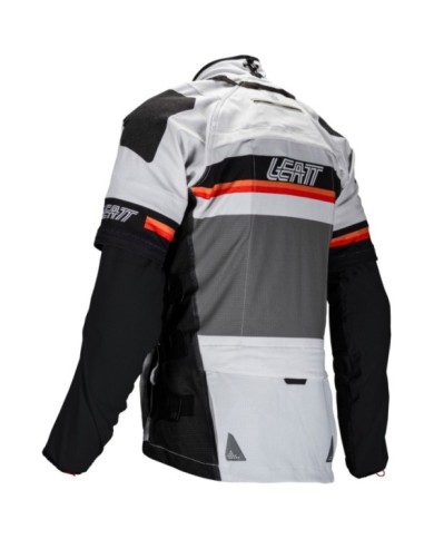 Leatt Adventure Jacket ADV Rally 5.5 V25 beige-gris cendré