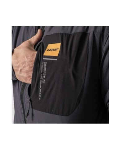 Leatt Adventure Jacket ADV 7.5 ThermaFlow V26 iron grey-black
