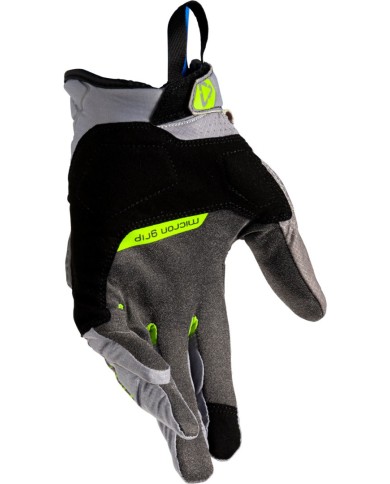 Leatt Adventure Glove ADV HydraDri 5.5 Short V25 gris foncé-noir-jaune