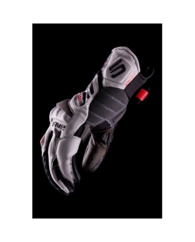 Five Gloves Gants TFX1 Airflow court gris-noir-rouge