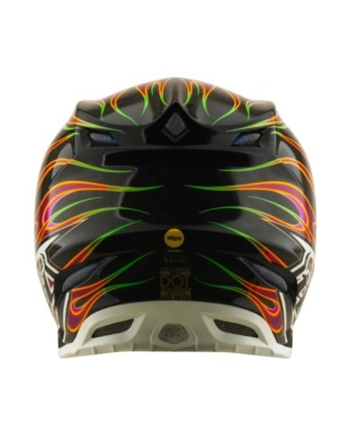 Troy Lee Designs SE5 ECE Carbon Helmet - Torched black-violet-gold