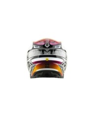 Troy Lee Designs SE5 ECE Composite Helmet - Lined Up black-white-violet