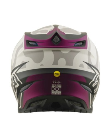 Troy Lee Designs SE5 ECE Composite Helmet - Myth beige-yellow
