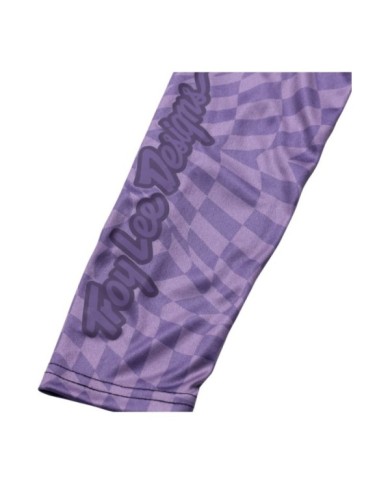 Troy Lee Designs Womens Lilium LS Jersey - Twisted Checkers violet