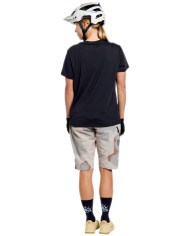 Troy Lee Designs Womens Lilium Ride Short Sleeve Tee - Signature black