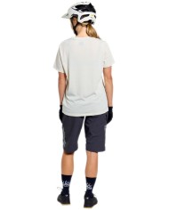 Troy Lee Designs Womens Lilium Ride Short Sleeve Tee - Signature beige