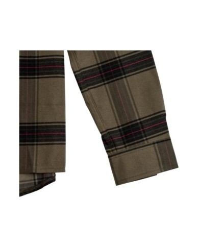 Troy Lee Designs Grind Flannel - YD Piaid vert