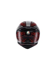 AGV Casque intégral K1 S Speedarmor gris mat orange