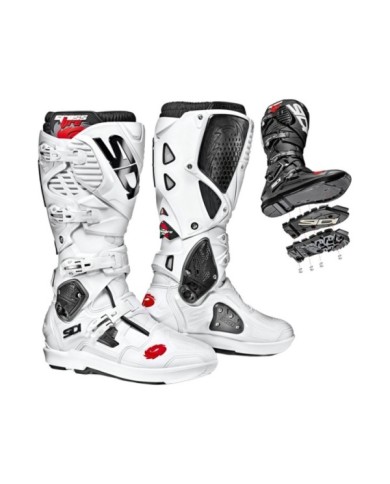 SIDI Bottes MX Crossfire 3 SRS blanc