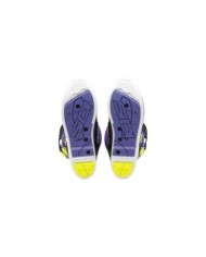 SIDI Bottes MX Crossfire 3 SRS violet-noir et jaune fluo