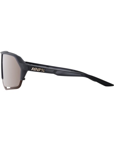 100percent 100% Norvik Glases Soft Tact Crystal black-HiPER