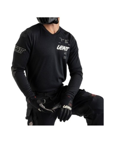 Leatt Jersey Moto 4.5 WindBlock 23 - Blk