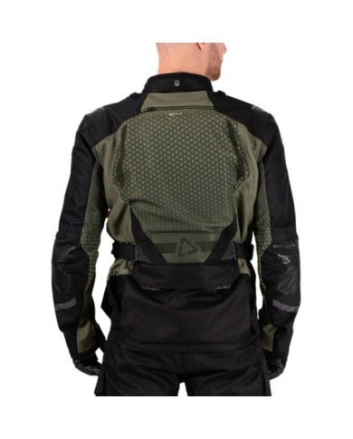 Leatt Adventure Jacket ADV FlowTour 5.5 V25 gris-vert foncé