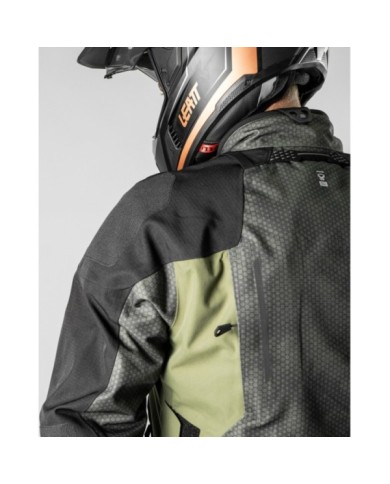 Leatt Adventure Jacket ADV DriTour 5.5 Short V26 camo green-black