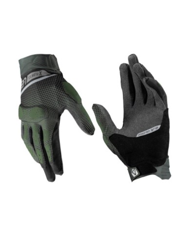 Leatt Adventure Glove ADV X-Flow 5.5 Short V25 green-black