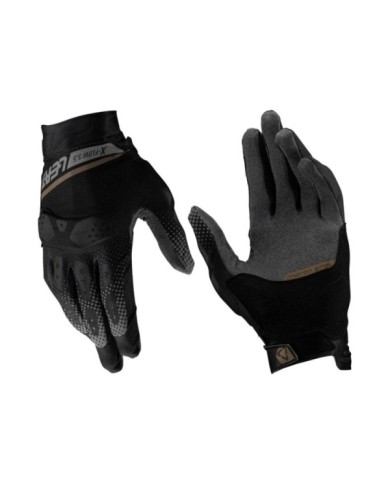Leatt Adventure Glove ADV X-Flow 5.5 Short V25 noir-gris foncé-or