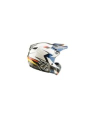 Troy Lee Designs SE5 Polycarbonate Helmet - Roamer white-blue-black