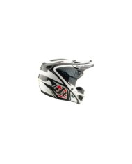 Troy Lee Designs SE5 Polycarbonate Helmet - The Line white-black-red
